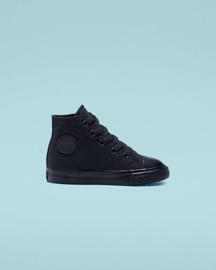 Tenisky Vysoke Converse Chuck Taylor All Star Klasické Chlapcenske Čierne | SK UREGJ5